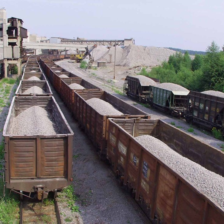 Щебень гранитный с доставкой ЖД транспортом 