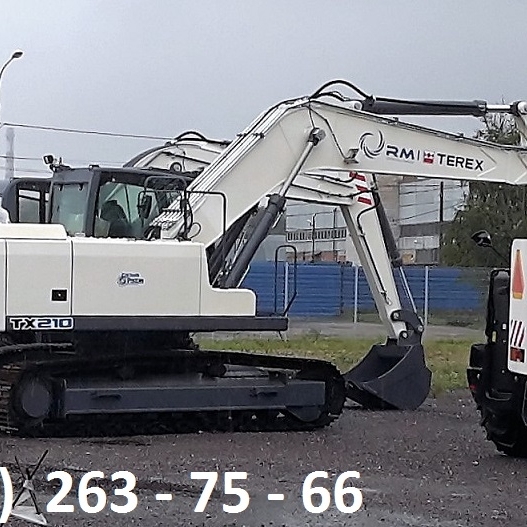Запчасти экскаваторов RM TEREX TX210LC и TX220LC