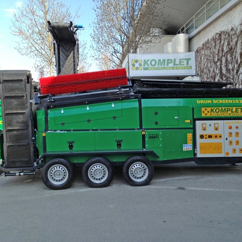 Барабанный грохот KOMPLET DS 1020 до 60 т/час