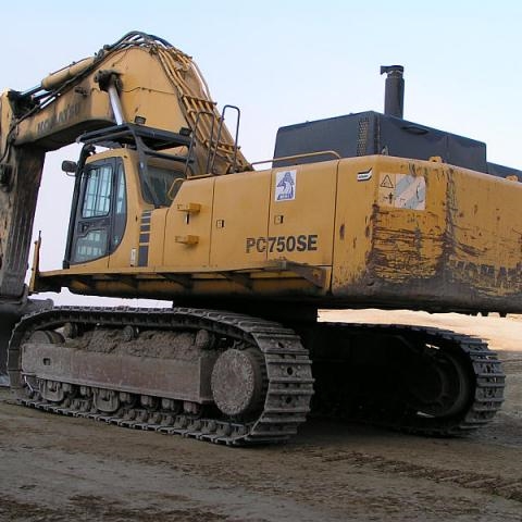 Запасные части экскаваторов Komatsu PC750