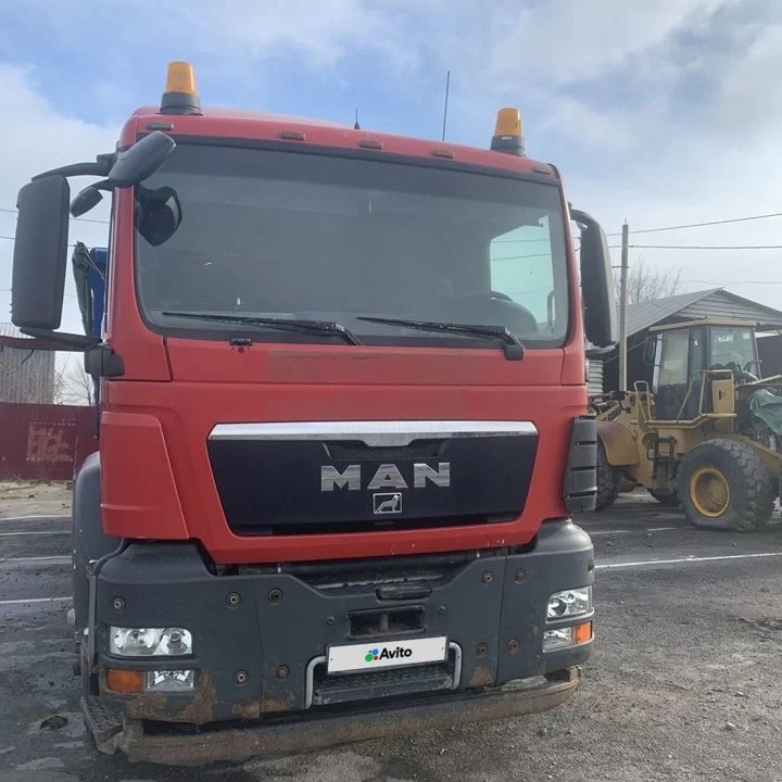 MAN TGS 33.480 6x4 BBS-WW с полуприцепом, 2011